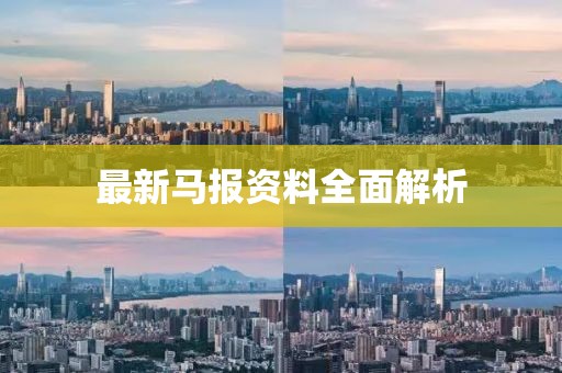 最新馬報(bào)資料全面解析