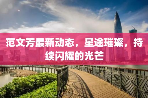 范文芳最新動態(tài)，星途璀璨，持續(xù)閃耀的光芒