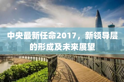 中央最新任命2017，新領(lǐng)導(dǎo)層的形成及未來展望