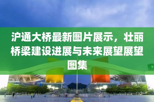 滬通大橋最新圖片展示，壯麗橋梁建設(shè)進(jìn)展與未來(lái)展望展望圖集