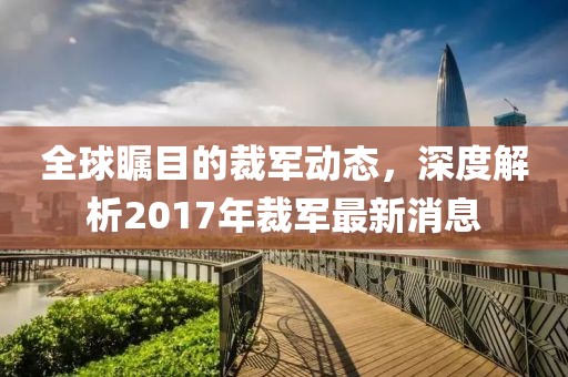 全球矚目的裁軍動(dòng)態(tài)，深度解析2017年裁軍最新消息