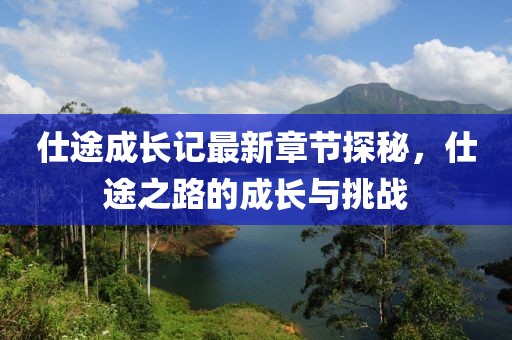 仕途成長記最新章節(jié)探秘，仕途之路的成長與挑戰(zhàn)