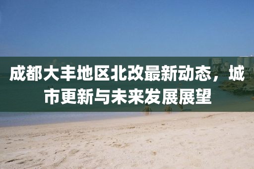 成都大豐地區(qū)北改最新動態(tài)，城市更新與未來發(fā)展展望