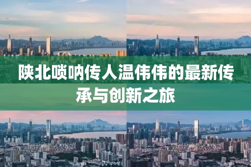 陜北嗩吶傳人溫偉偉的最新傳承與創(chuàng)新之旅