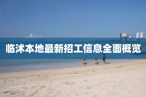 臨沭本地最新招工信息全面概覽