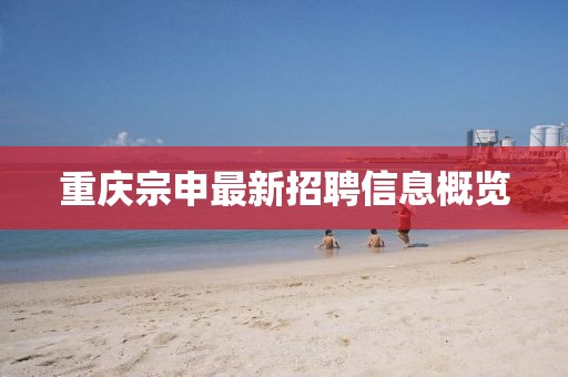 重慶宗申最新招聘信息概覽