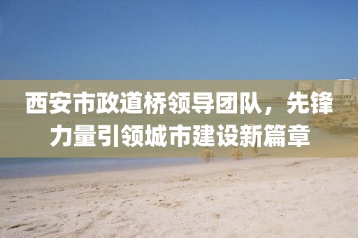 西安市政道橋領(lǐng)導(dǎo)團(tuán)隊(duì)，先鋒力量引領(lǐng)城市建設(shè)新篇章