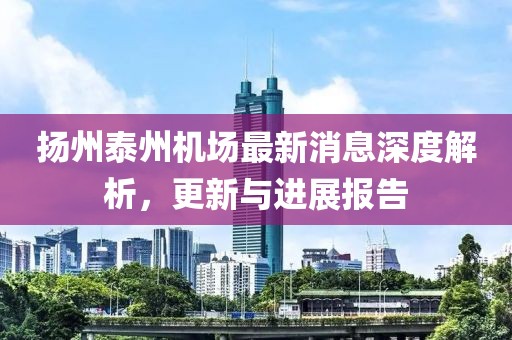 揚(yáng)州泰州機(jī)場(chǎng)最新消息深度解析，更新與進(jìn)展報(bào)告