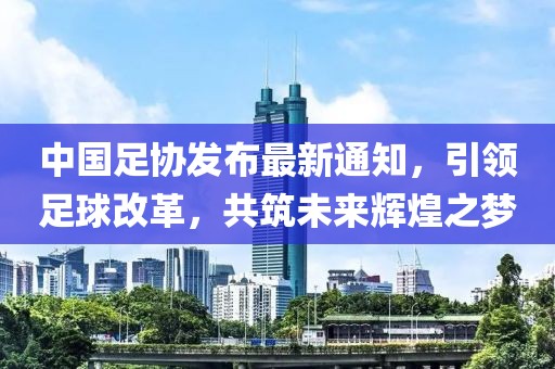 中國足協(xié)發(fā)布最新通知，引領(lǐng)足球改革，共筑未來輝煌之夢