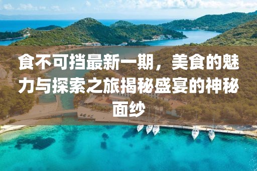 食不可擋最新一期，美食的魅力與探索之旅揭秘盛宴的神秘面紗