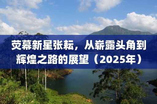 熒幕新星張耘，從嶄露頭角到輝煌之路的展望（2025年）