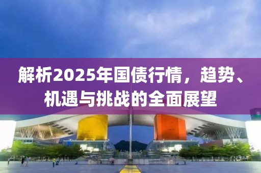 解析2025年國債行情，趨勢、機(jī)遇與挑戰(zhàn)的全面展望