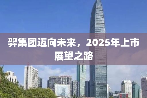 羿集團邁向未來，2025年上市展望之路
