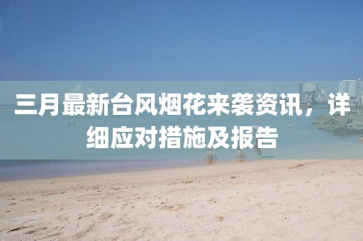 三月最新臺(tái)風(fēng)煙花來襲資訊，詳細(xì)應(yīng)對(duì)措施及報(bào)告