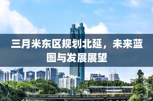 三月米東區(qū)規(guī)劃北延，未來藍圖與發(fā)展展望