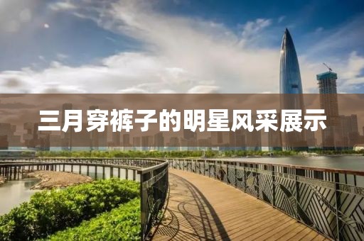 三月穿褲子的明星風(fēng)采展示