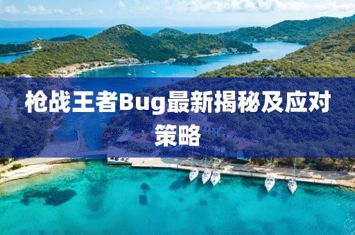 槍戰(zhàn)王者Bug最新揭秘及應(yīng)對(duì)策略