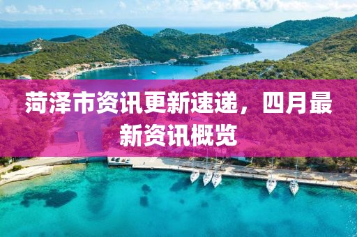 菏澤市資訊更新速遞，四月最新資訊概覽