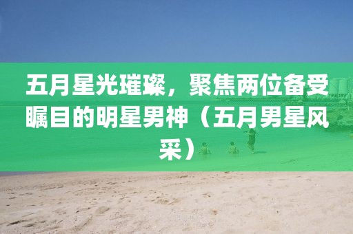 五月星光璀璨，聚焦兩位備受矚目的明星男神（五月男星風(fēng)采）