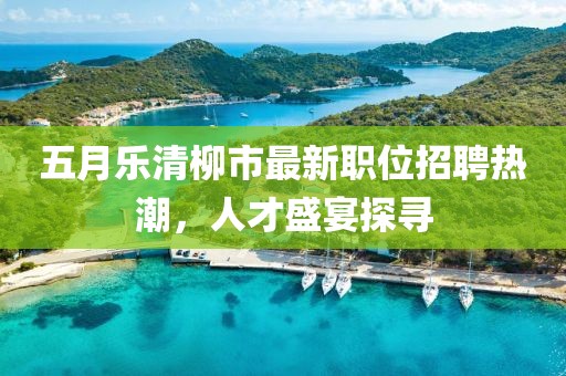 五月樂清柳市最新職位招聘熱潮，人才盛宴探尋