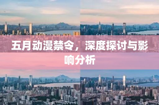 五月動(dòng)漫禁令，深度探討與影響分析