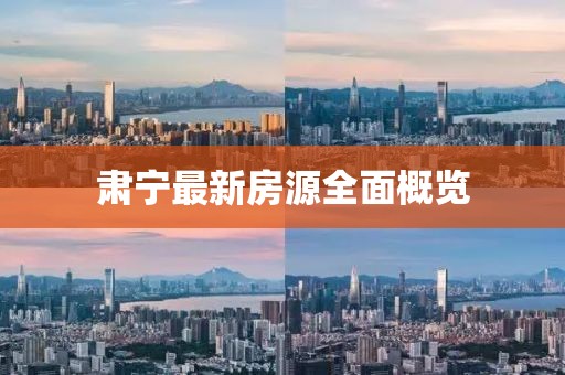 肅寧最新房源全面概覽