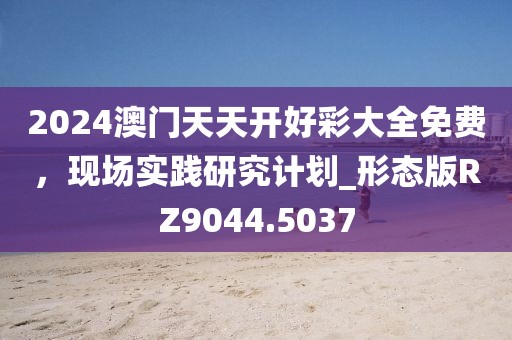2024澳門天天開好彩大全免費，現(xiàn)場實踐研究計劃_形態(tài)版RZ9044.5037