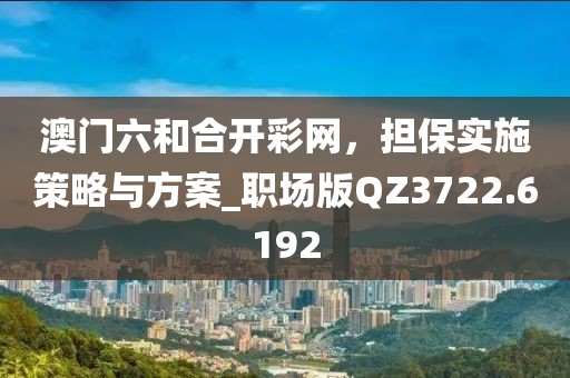 澳門六和合開彩網(wǎng)，擔(dān)保實(shí)施策略與方案_職場版QZ3722.6192