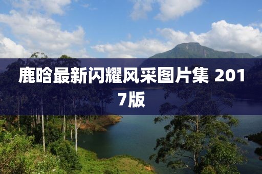 鹿晗最新閃耀風(fēng)采圖片集 2017版