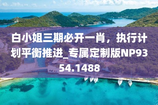 白小姐三期必開一肖，執(zhí)行計劃平衡推進(jìn)_專屬定制版NP9354.1488