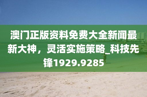 澳門正版資料免費大全新聞最新大神，靈活實施策略_科技先鋒1929.9285