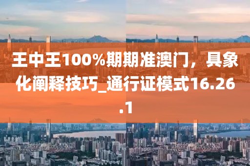 王中王100%期期準澳門，具象化闡釋技巧_通行證模式16.26.1